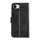 Rixus Bookcase For iPhone 16e Black