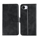 Rixus Bookcase For Apple iPhone 16e, 17e Black