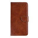 Rixus Bookcase For Apple iPhone 16e Brown