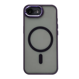 Rixus Classic 04 Case With MagSafe Compatible For Apple iPhone 16e Purple