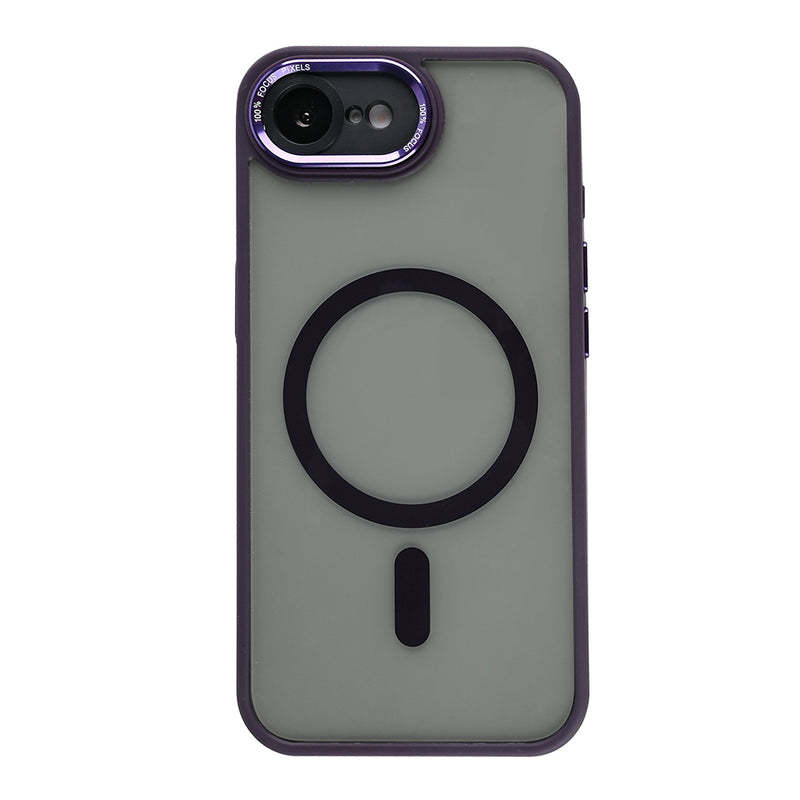 Rixus Classic 04 Case With MagSafe For iPhone 16e Purple