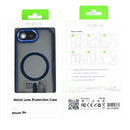 Rixus Classic 04 Case With MagSafe For iPhone 16e Dark Blue