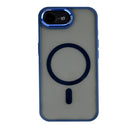 Rixus Classic 04 Case With MagSafe For iPhone 16e Dark Blue