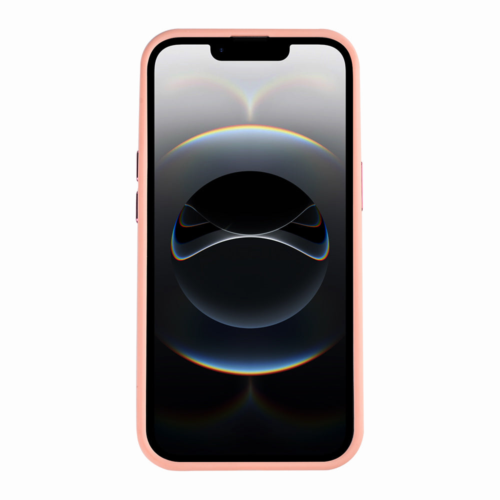 Rixus Classic 04 Case With MagSafe Compatible For Apple iPhone 16e Pink