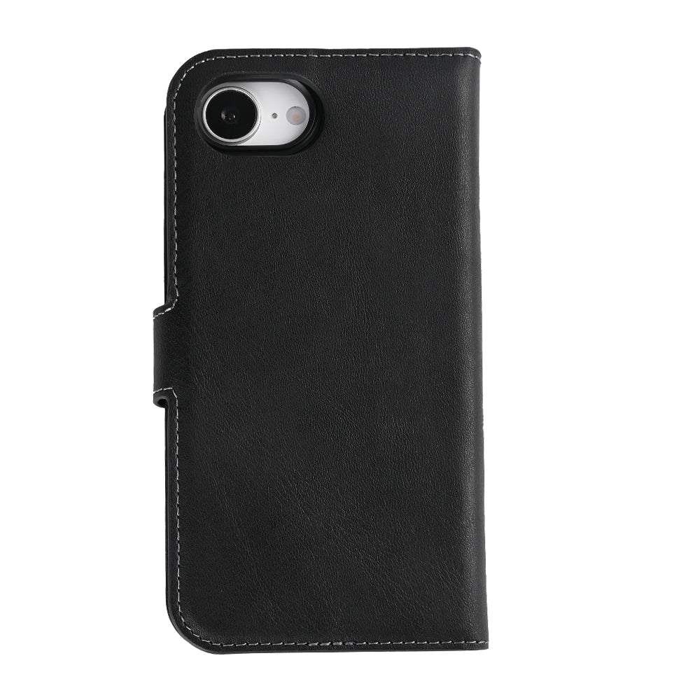 Rixus Duo Magnetic Detachable Wallet For Apple iPhone For iPhone 16e, 17e Black