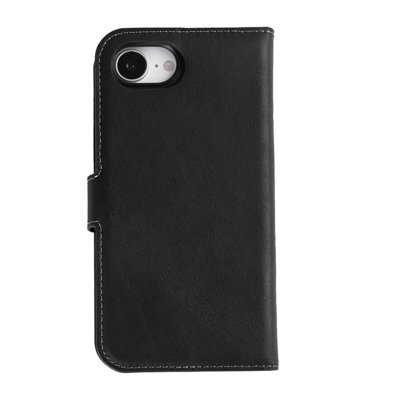 Rixus Duo Magnetic Detachable Wallet For Apple iPhone For iPhone 16e Black