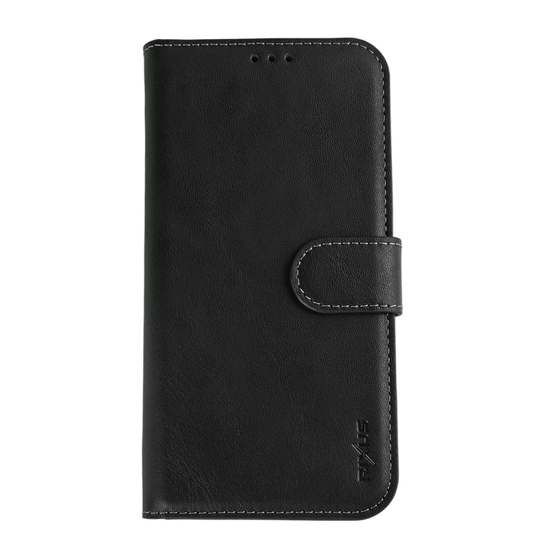 Rixus Duo Magnetic Detachable Wallet For iPhone For iPhone 16e Black