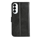 Rixus Bookcase For Samsung Galaxy S25 Edge S937B Black