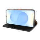 Rixus Bookcase For Samsung Galaxy S25 Edge S937B Black