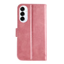 Rixus Bookcase For Samsung Galaxy S25 Edge S937B Pink