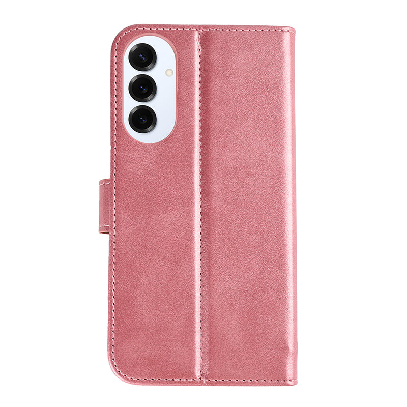 Rixus Bookcase For Samsung Galaxy S25 Edge S937B Pink