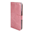 Rixus Bookcase For Samsung Galaxy S25 Edge S937B Pink