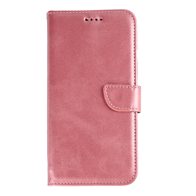 Rixus Bookcase For Samsung Galaxy S25 Edge S937B Pink