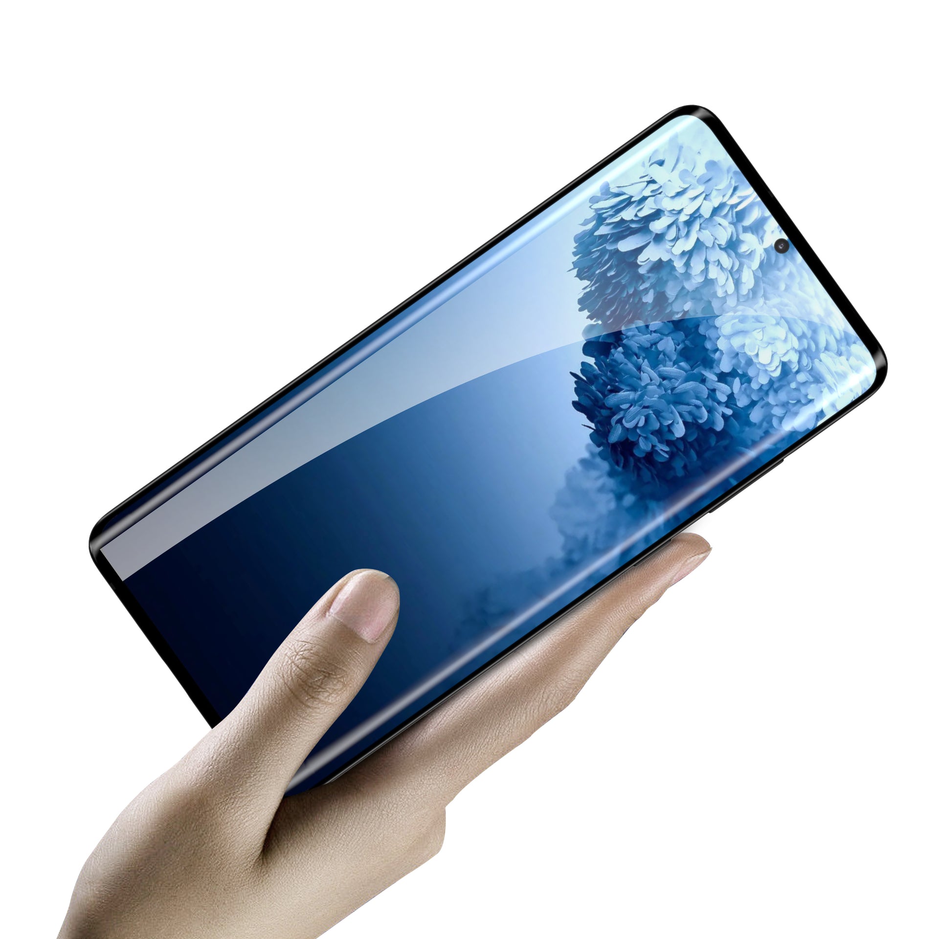 Rixus UV Glue Tempered Glass For Samsung Galaxy S8 Plus, S9 Plus