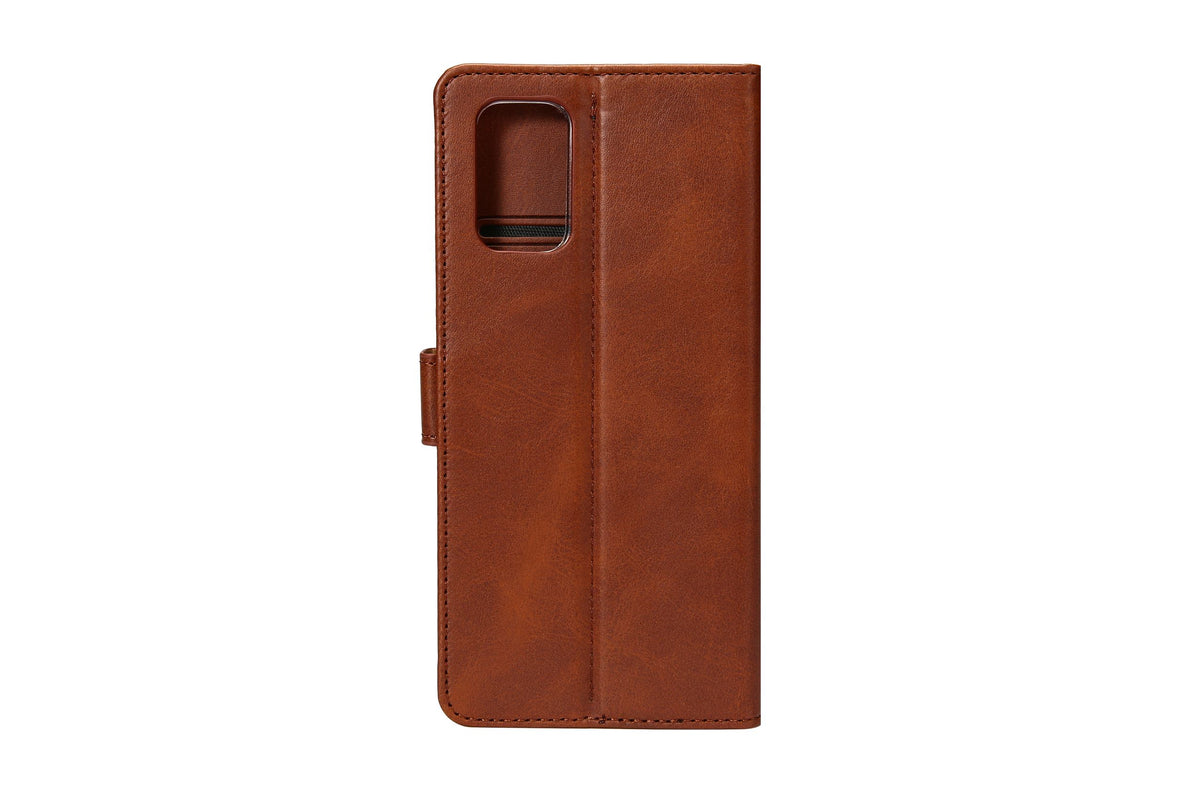 Rixus Bookcase For Huawei P30 Brown