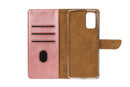 Rixus Bookcase For Apple iPhone 14 Plus Pink