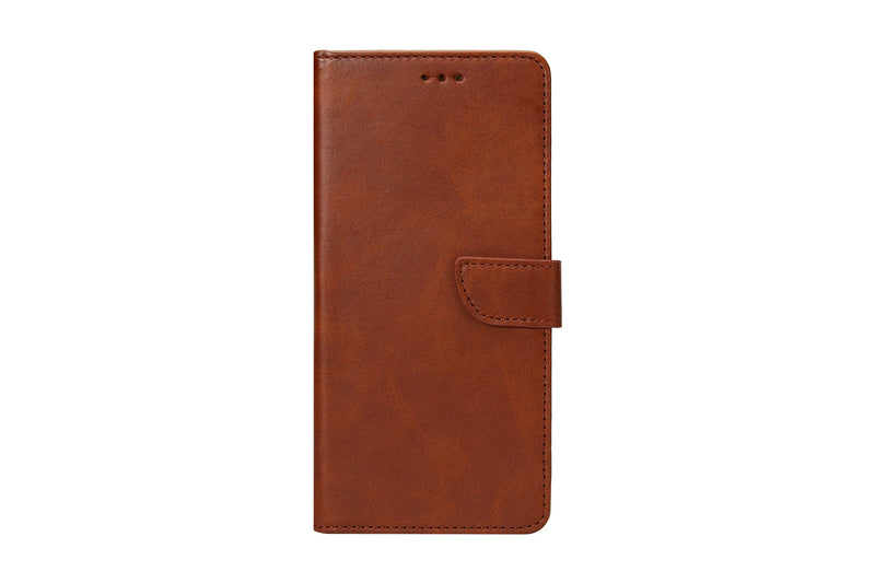 Rixus Bookcase For iPhone 7, 8 Brown