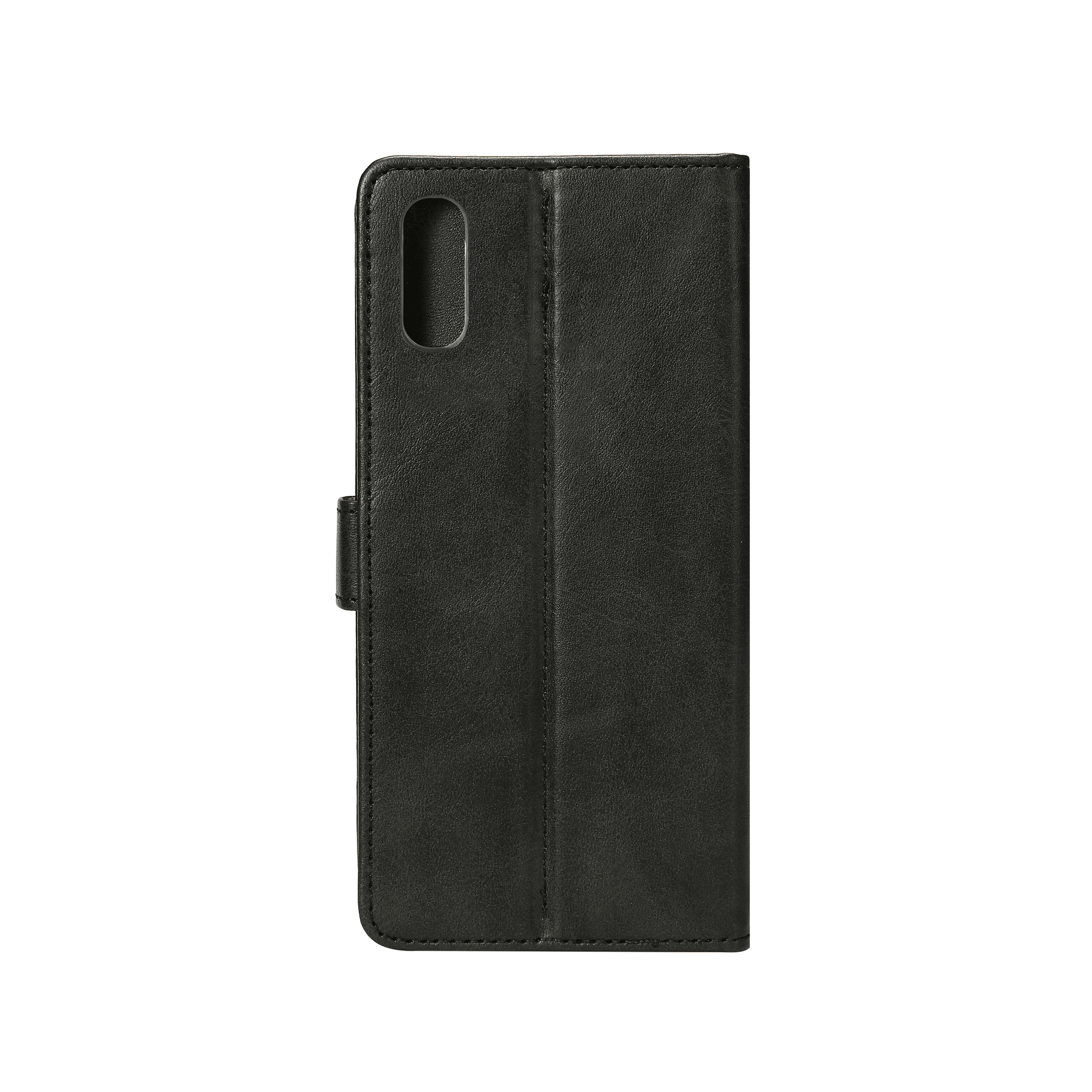 Rixus Bookcase For Apple iPhone X, XS Black