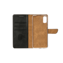 Rixus Bookcase For Apple iPhone X, XS Black