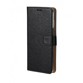 Rixus Bookcase For Samsung Galaxy A10s Black