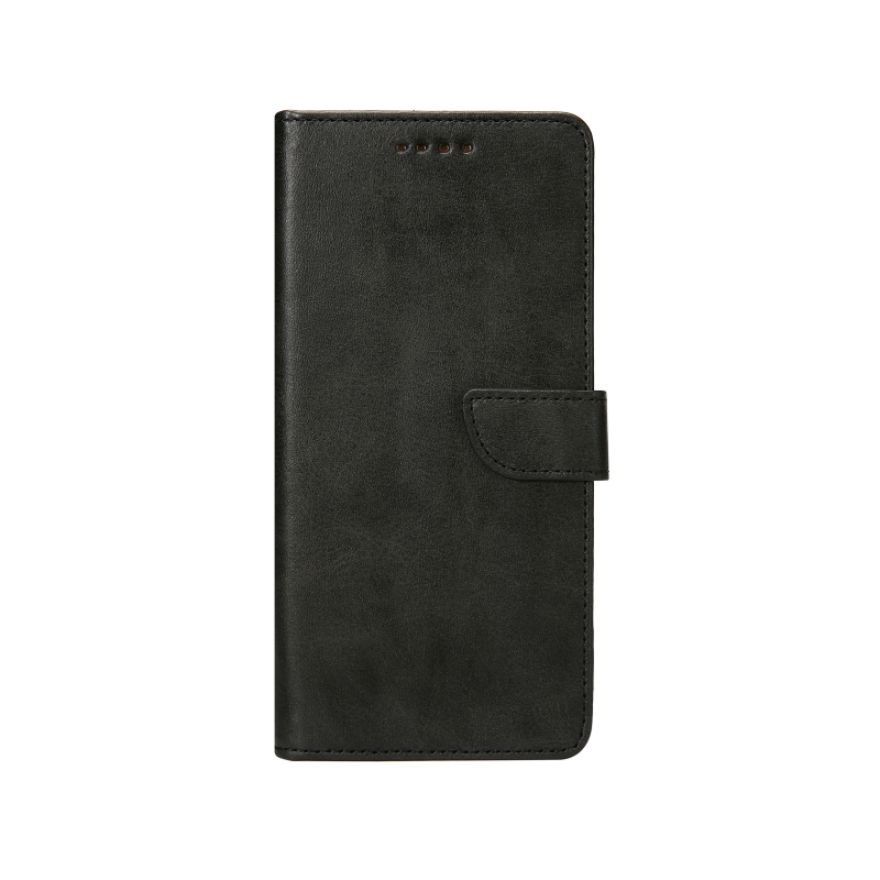 Rixus Bookcase For Samsung Galaxy A12 Black