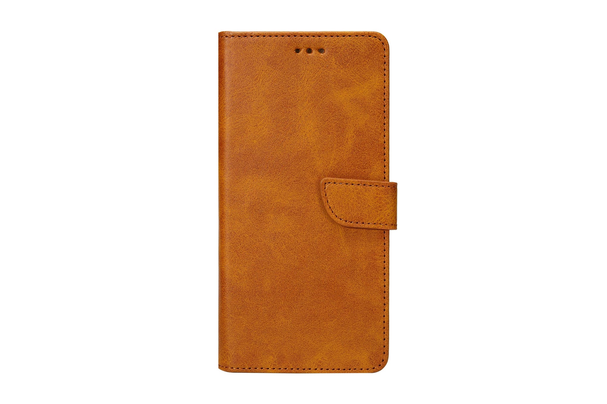 Rixus Bookcase For Samsung Galaxy A20 Light Brown