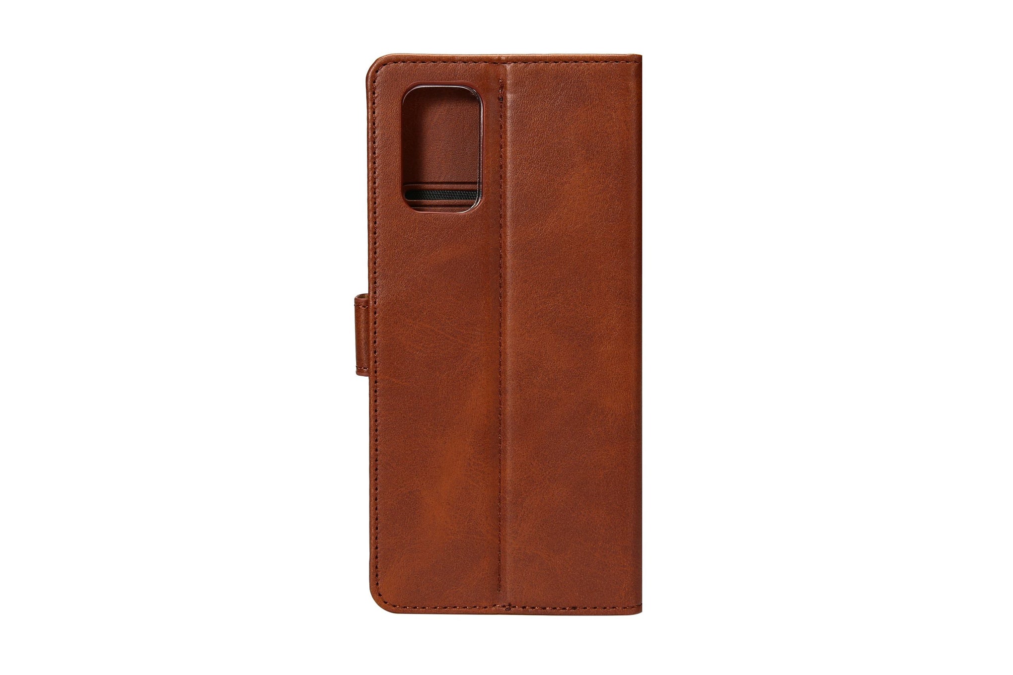 Rixus Bookcase For Samsung Galaxy A20 Brown