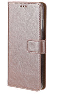 Rixus Bookcase For Samsung Galaxy A22 5G Pink