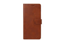 Rixus Bookcase For Samsung Galaxy A30 Brown