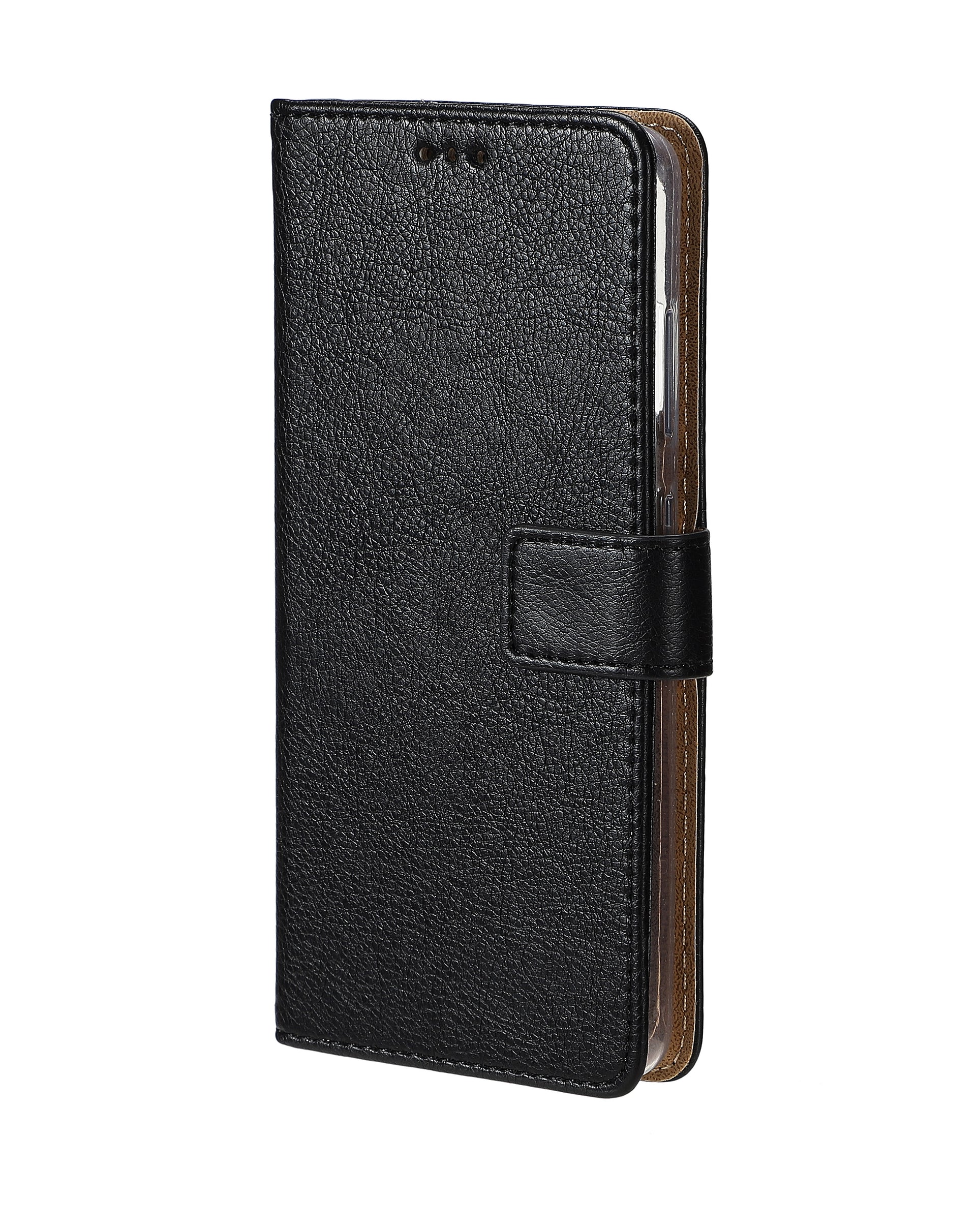 Rixus Bookcase For Samsung Galaxy A9 (2018) Black