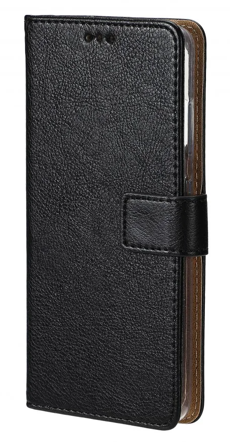 Rixus Bookcase For Samsung Galaxy A90 5G Black