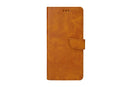 Rixus Bookcase For Samsung Galaxy J4 Plus Light Brown