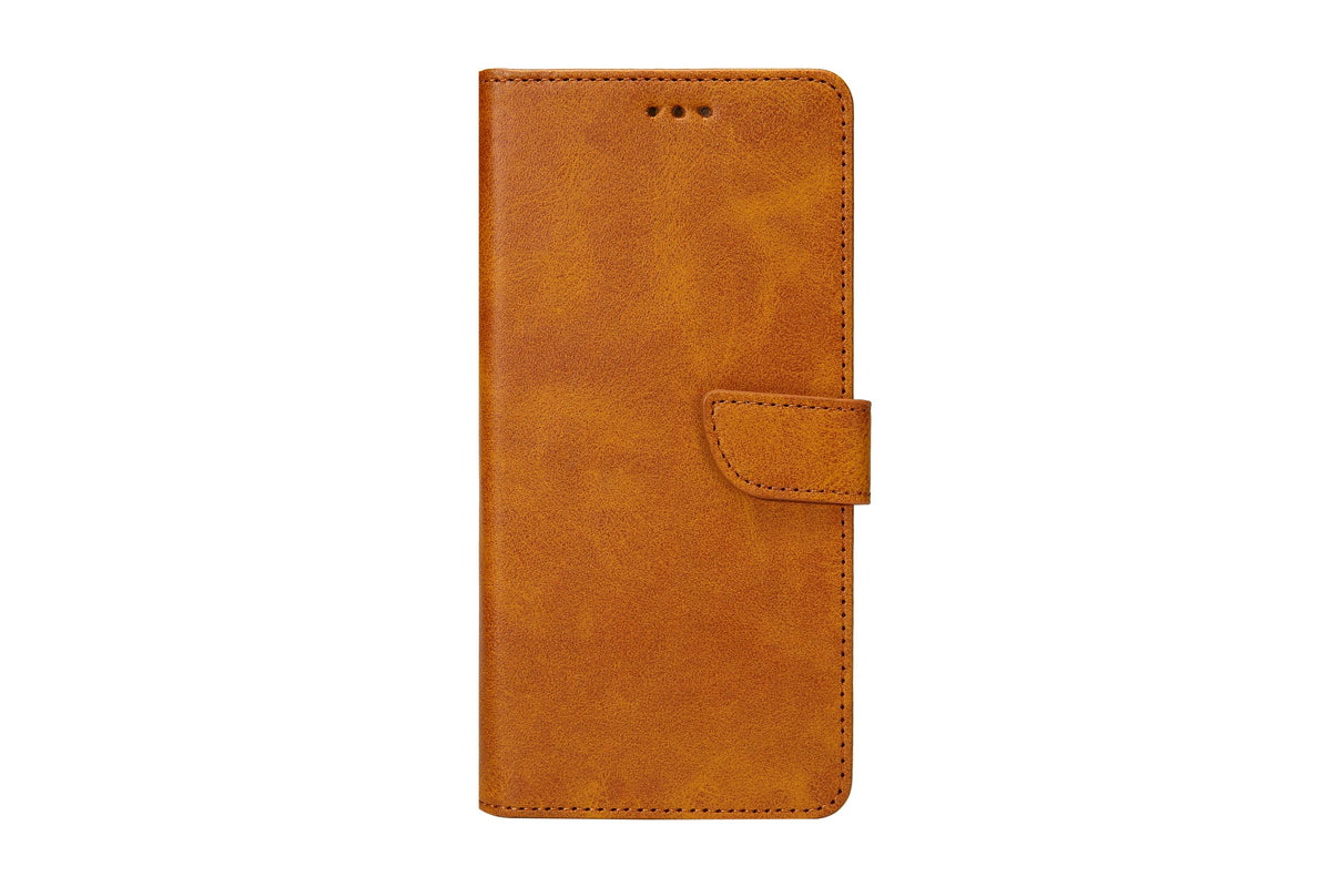 Rixus Bookcase For Samsung Galaxy J5 (2017) Light Brown
