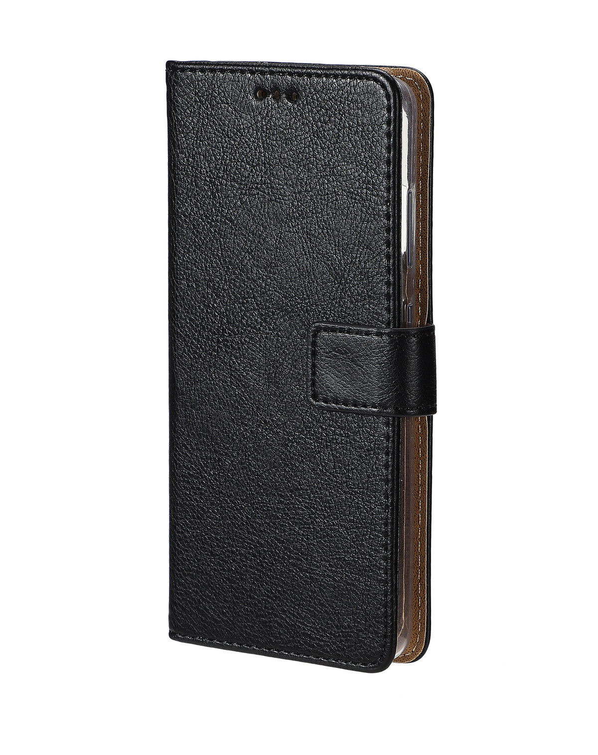 Rixus Bookcase For Samsung Galaxy J6 Black