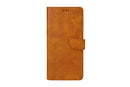 Rixus Bookcase For Samsung Galaxy S21 Plus 5G Light Brown