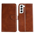 Rixus Bookcase For Samsung Galaxy S22 5G Brown