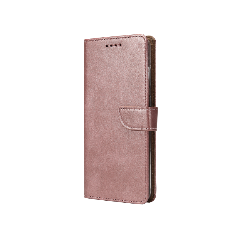 Rixus Bookcase For Samsung Galaxy S22 Ultra 5G Pink