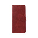 Rixus Bookcase For Samsung Galaxy S9 Plus Dark Red