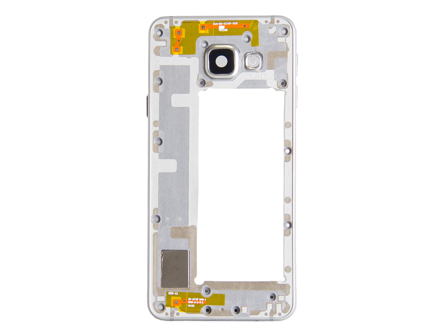 Samsung Galaxy A3 (2016) A310F Middle Frame White OEM
