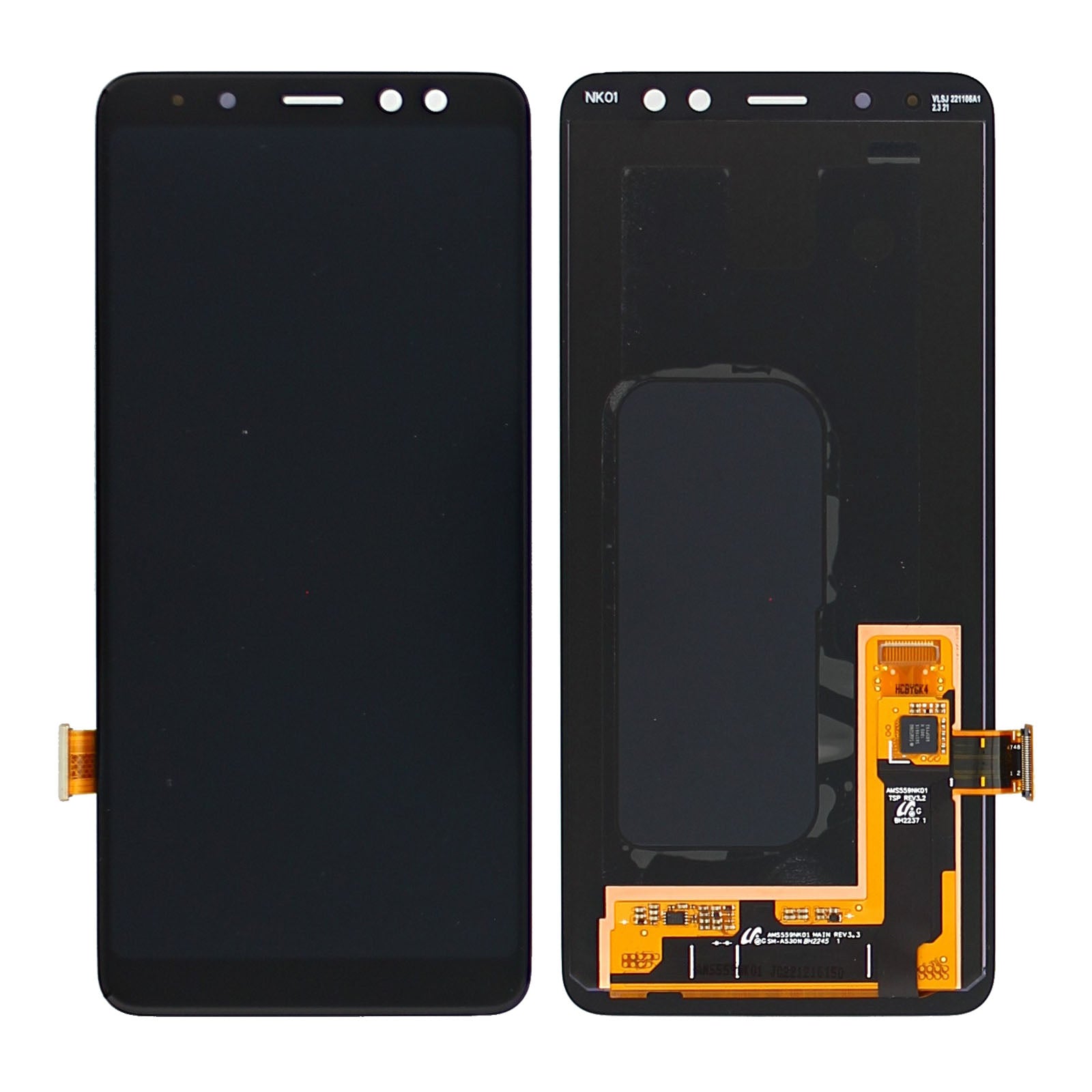 Samsung Galaxy A8 A530F (2018) Display And Digitizer Without Frame Service Pack