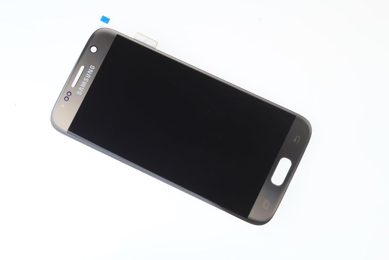 Samsung Galaxy S7 G930F Display And Digitizer Without Frame Gold Service Pack