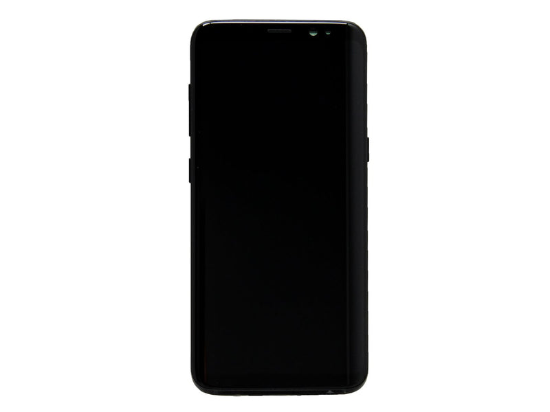 Samsung Galaxy S8 G950F Display and Digitizer With Frame Black Service Pack