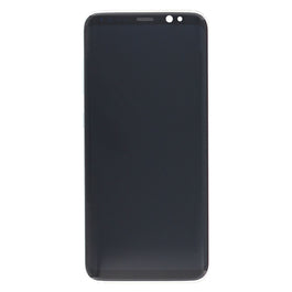 Samsung Galaxy S8 G950F Display And Digitizer With Frame Silver Service Pack