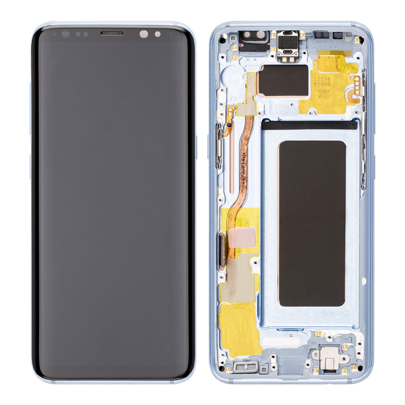 Samsung Galaxy S8 G950F Display And Digitizer With Frame Blue Service Pack