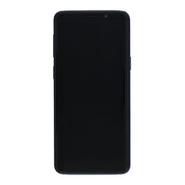 Samsung Galaxy S9 G960F Display And Digitizer With Frame Coral Blue Service Pack