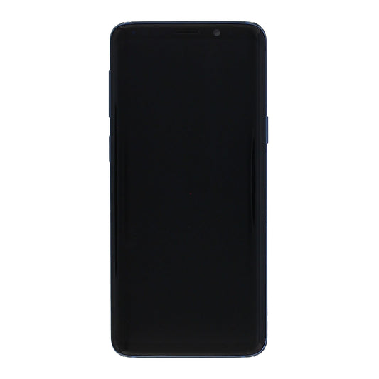 Samsung Galaxy S9 G960F Display And Digitizer With Frame Coral Blue Service Pack