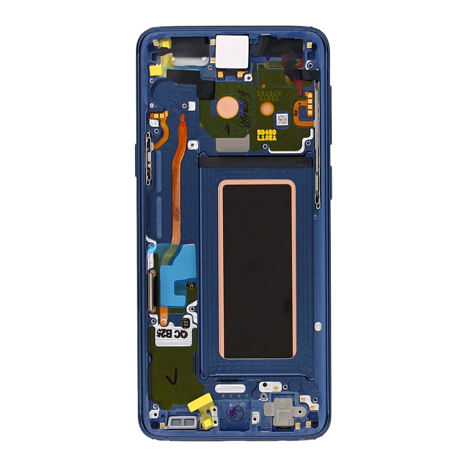 Samsung Galaxy S9 G960F Display And Digitizer With Frame Coral Blue Service Pack
