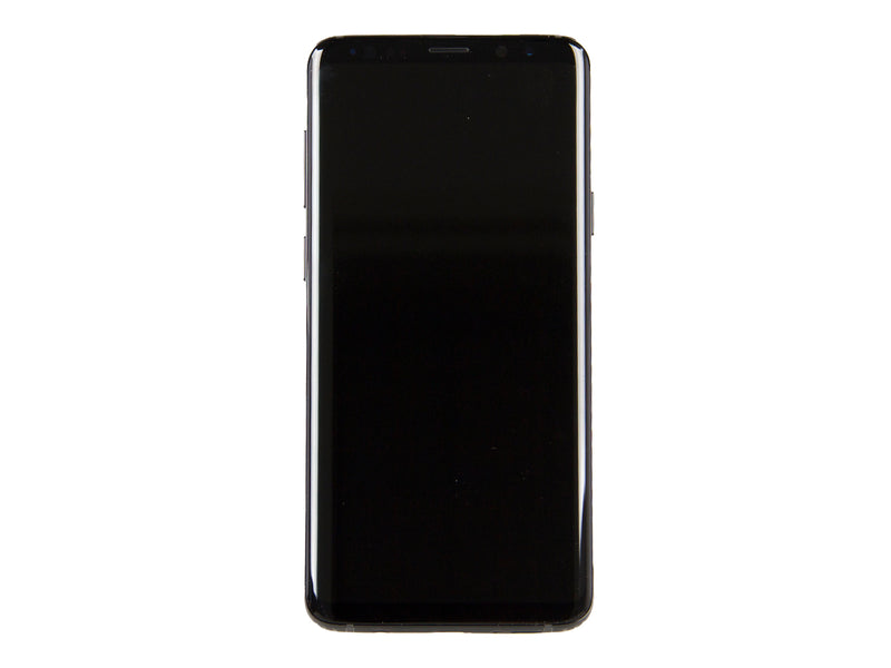 Samsung Galaxy S9 Plus G965F Display And Digitizer With Frame Midnight Black Service Pack
