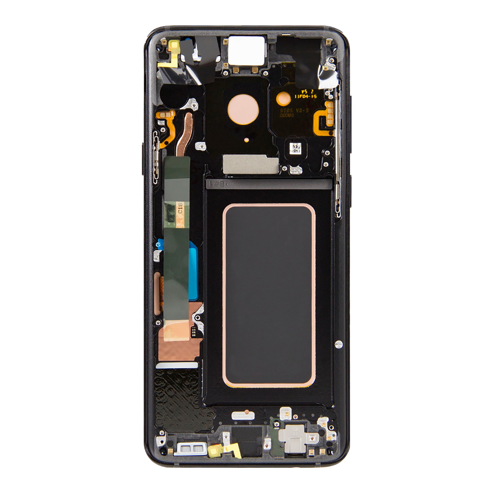 Samsung Galaxy S9 Plus G965F Display And Digitizer With Frame Midnight Black Service Pack