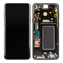 Samsung Galaxy S9 Plus G965F Display And Digitizer With Frame Midnight Black Service Pack